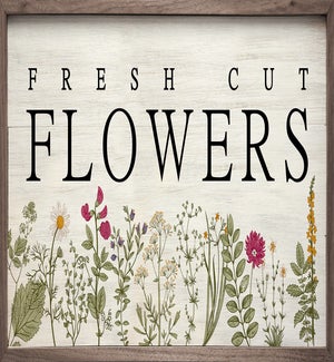 Fresh Cut Flowers Floral Whitewash